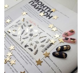 LoveNess Loveness Water Decal Foil Colour Gold 6 (LOFCG6) LoveNess Loveness Water Decal Foil Colour Gold 6 (LOFCG6)