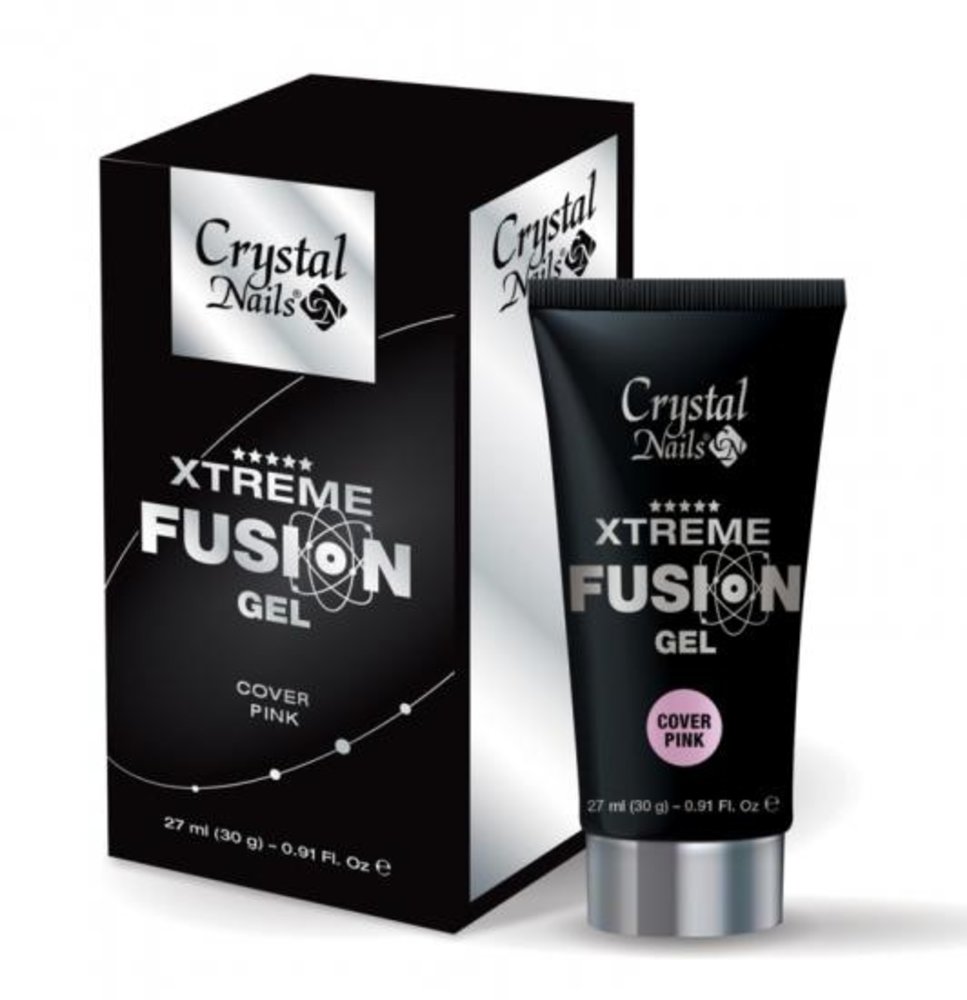 Crystal Nails Crystal Nails Xtreme Fusion AcrylGel Cover Pink 30 gr - TPO/HEMA vrij