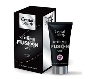 Crystal Nails Crystal Nails Xtreme Fusion AcrylGel Cover Pink 30 gr - TPO/HEMA vrij Crystal Nails Crystal Nails Xtreme Fusion AcrylGel Cover Pink 30 gr - TPO/HEMA vrij