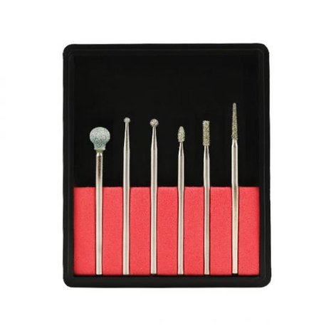 Crystal Nails Crystal Nails Drill Bit Kit Voor Dry Manicure Crystal Nails Crystal Nails Drill Bit Kit Voor Dry Manicure