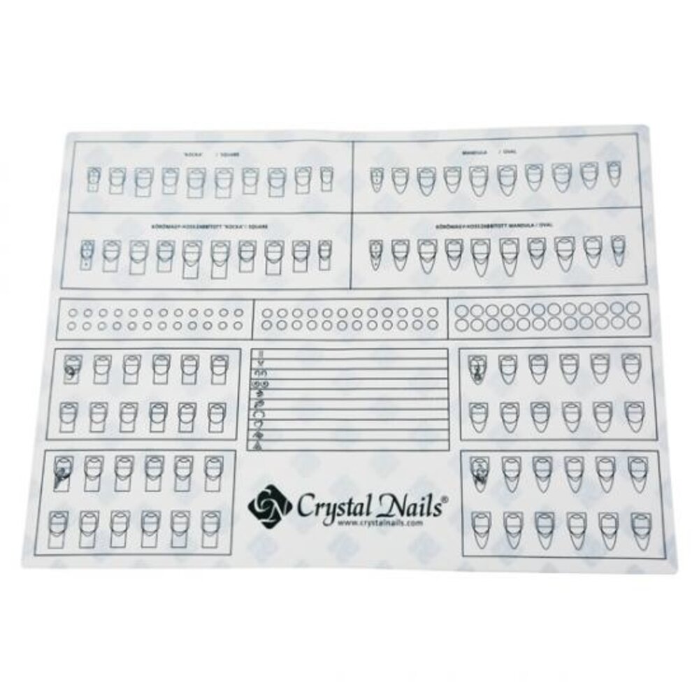 Crystal Nails Crystal Nails Silicon Practice Pad *momenteel uitverkocht*