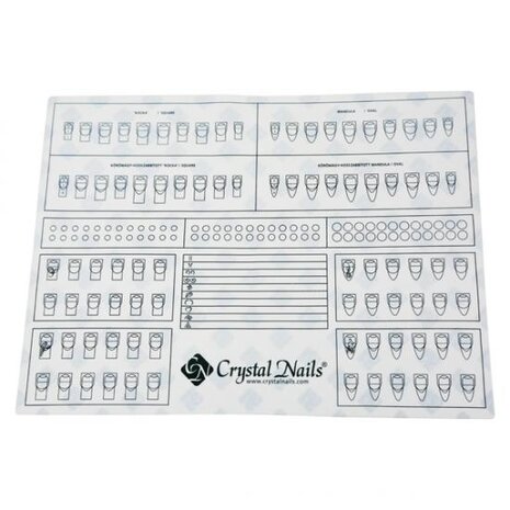 Crystal Nails Crystal Nails Silicon Practice Pad *momenteel uitverkocht*