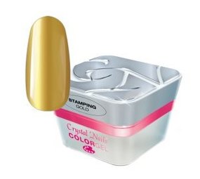 Crystal Nails Crystal Nails Stamping Gel Gold 3 ml *niet leverbaar*