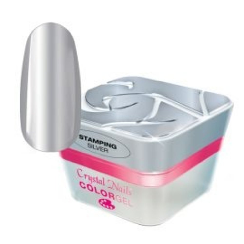 Crystal Nails Crystal Nails Stamping Gel Silver 3 ml *niet leverbaar* Crystal Nails Crystal Nails Stamping Gel Silver 3 ml *niet leverbaar*