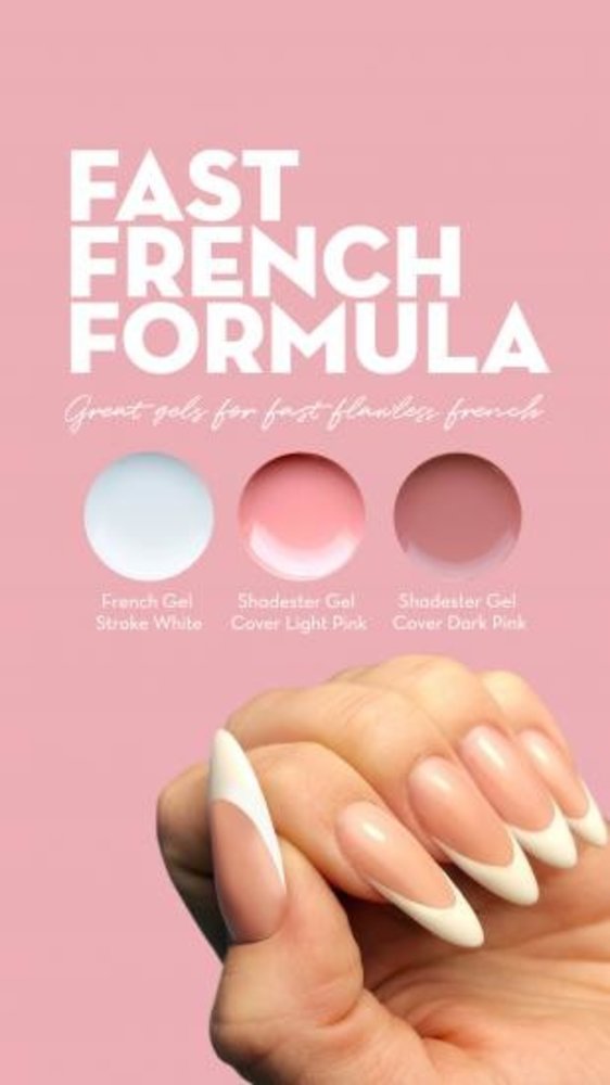 Florence Nails Florence Nails Fast French Formula Gel Sample Kit