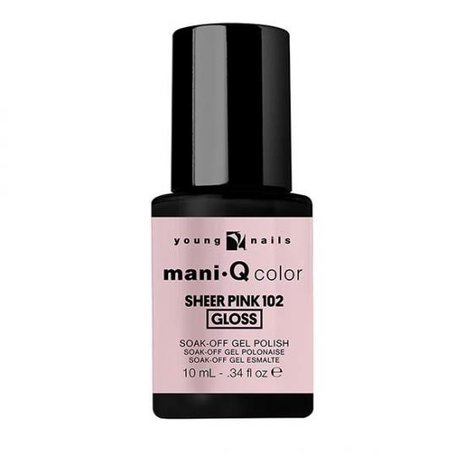 Young Nails Young Nails ManiQ Sheer Pink 102 *niet leverbaar* Young Nails Young Nails ManiQ Sheer Pink 102 *niet leverbaar*