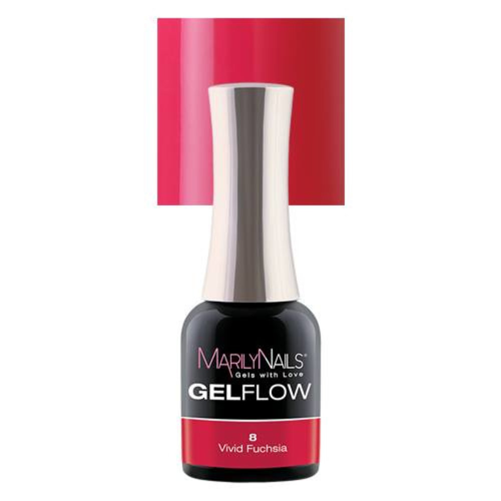 MarilyNails Marily Nails Gelflow #8 Vivid Fuchsia 7 ml  *niet leverbaar* MarilyNails Marily Nails Gelflow #8 Vivid Fuchsia 7 ml  *niet leverbaar*