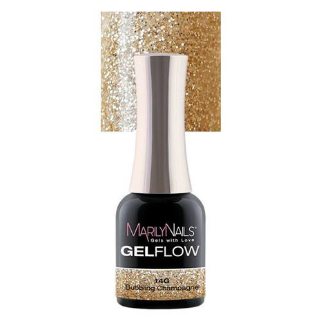 MarilyNails Marily Nails Gelflow #14FG Bubbling Champagne 7 ml  * niet leverbaar* MarilyNails Marily Nails Gelflow #14FG Bubbling Champagne 7 ml  * niet leverbaar*