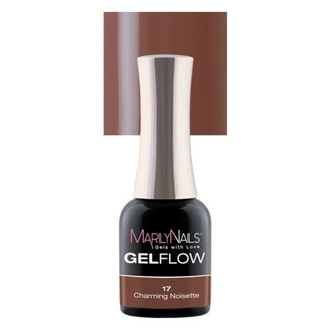 MarilyNails Marily Nails Gelflow #17 Charming Noisette 7 ml -TPO/HEMA vrij MarilyNails Marily Nails Gelflow #17 Charming Noisette 7 ml -TPO/HEMA vrij