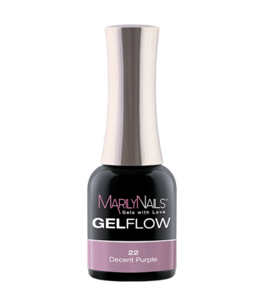 MarilyNails Marily Nails Gelflow #22 Decent Purple 7 ml*niet leverbaar* MarilyNails Marily Nails Gelflow #22 Decent Purple 7 ml*niet leverbaar*