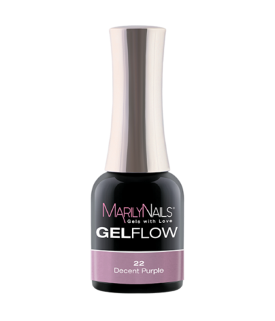 MarilyNails Marily Nails Gelflow #22 Decent Purple 7 ml*niet leverbaar* MarilyNails Marily Nails Gelflow #22 Decent Purple 7 ml*niet leverbaar*