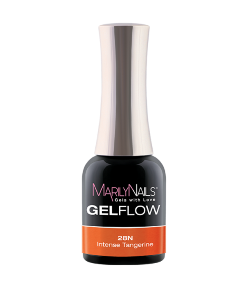 MarilyNails Marily Nails Gelflow #28N Intense Tangerine 7 ml  *niet leverbaar* MarilyNails Marily Nails Gelflow #28N Intense Tangerine 7 ml  *niet leverbaar*