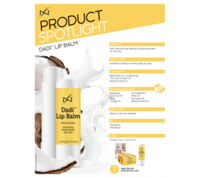 Famous Names Dadi' Lip Balm 3,75 gram (Per stuk) *beperkt leverbaar* Famous Names Dadi' Lip Balm 3,75 gram (Per stuk) *beperkt leverbaar*