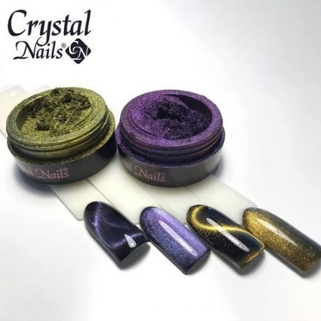 Crystal Nails Crystal Nails ChroMirror Pigment Tiger Eye Green