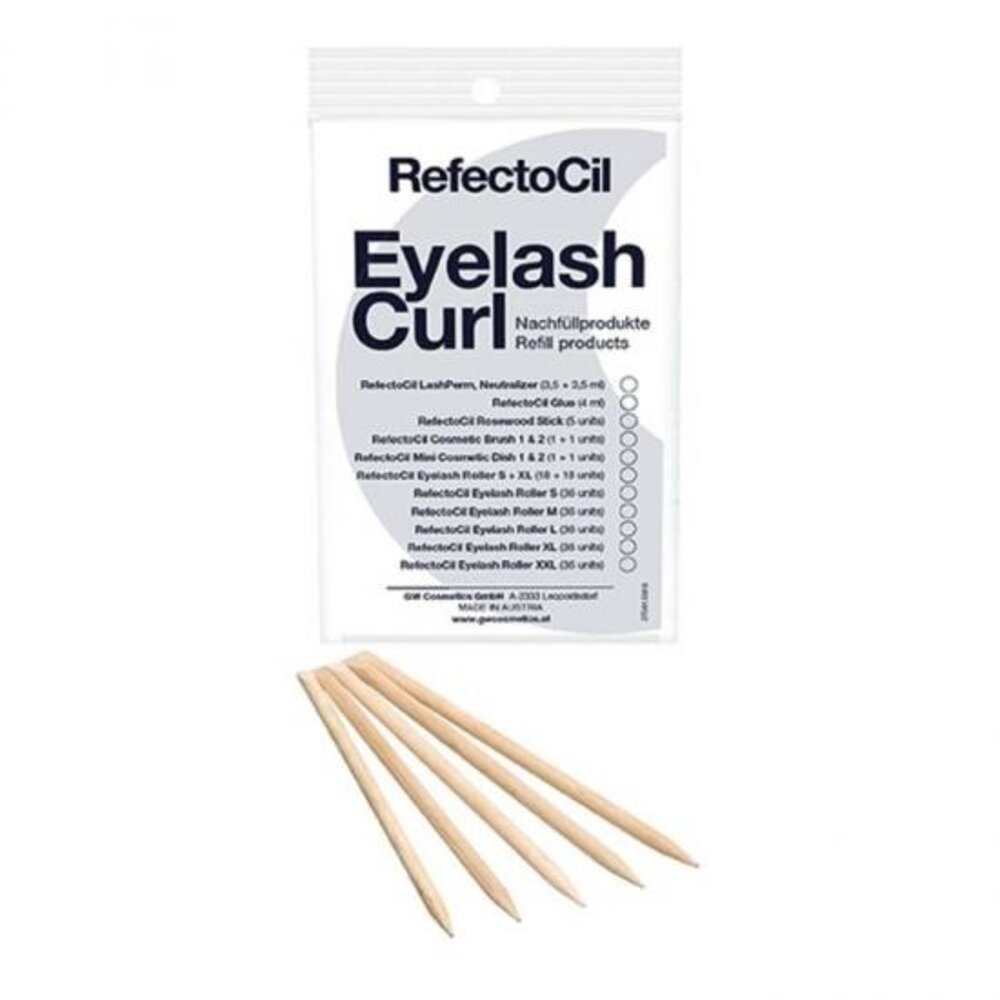 Refectocil Refectocil Eyelash Curl Rosewood Sticks Refectocil Refectocil Eyelash Curl Rosewood Sticks