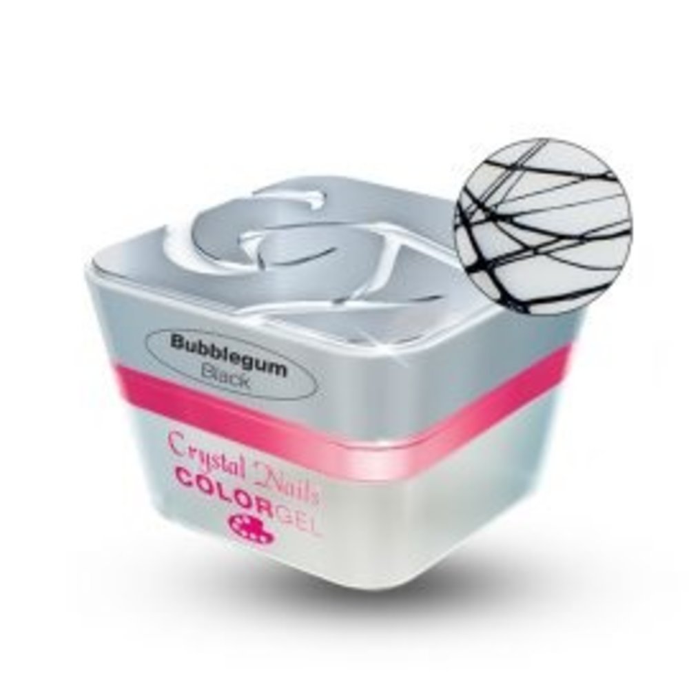 Crystal Nails Crystal Nails Bubble Gum Black TPO/HEMA vrij