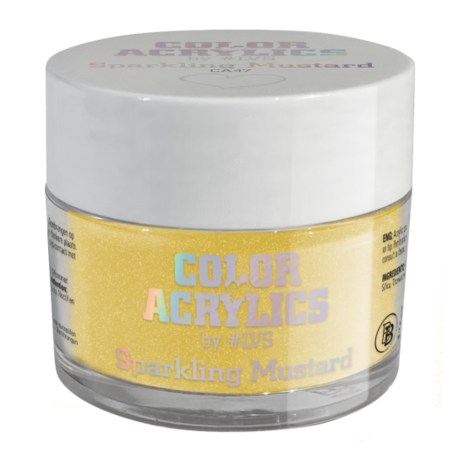 LoveNess LoveNess Color Acryl Sparkling Mustard CA47 - 7 gram LoveNess LoveNess Color Acryl Sparkling Mustard CA47 - 7 gram