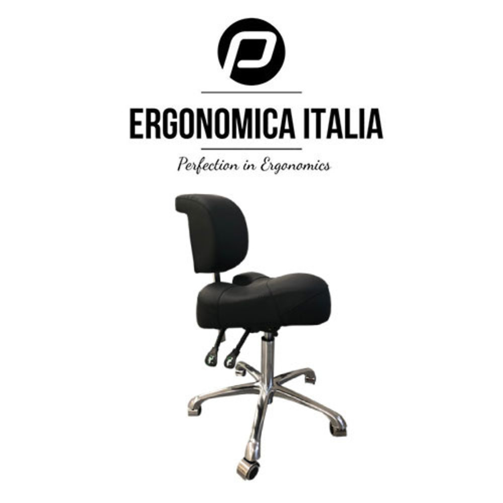 PBP Tabouret  Ergonomica Italia Zwart (inclusief verzending) *momenteel uitverkocht* PBP Tabouret  Ergonomica Italia Zwart (inclusief verzending) *momenteel uitverkocht*