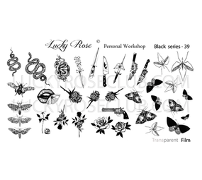 LoveNess Loveness Water Decal Black Series 39 (LOBL39) LoveNess Loveness Water Decal Black Series 39 (LOBL39)