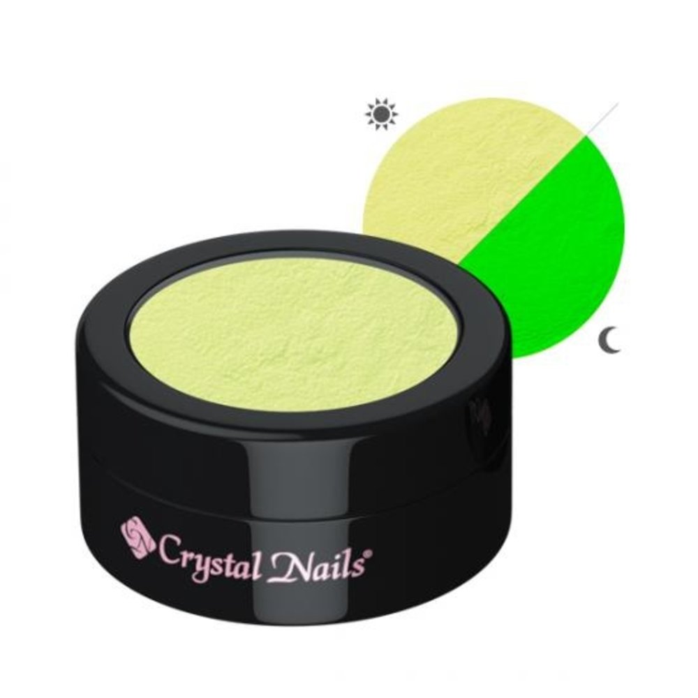 Crystal Nails Crystal Nails Glow Pigment Dust Yellow