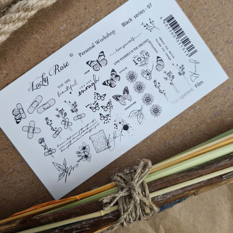 LoveNess Loveness Water Decal Black Series 97 (LOBL97)