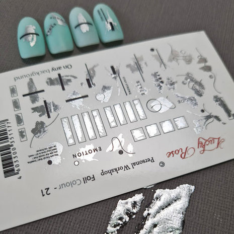 LoveNess Loveness Water Decal Foil Silver 21 (LOFCS21) LoveNess Loveness Water Decal Foil Silver 21 (LOFCS21)