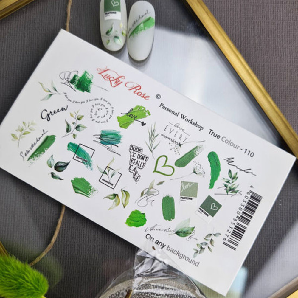 LoveNess Loveness Water Decal True Color 110 (LOTC110) LoveNess Loveness Water Decal True Color 110 (LOTC110)