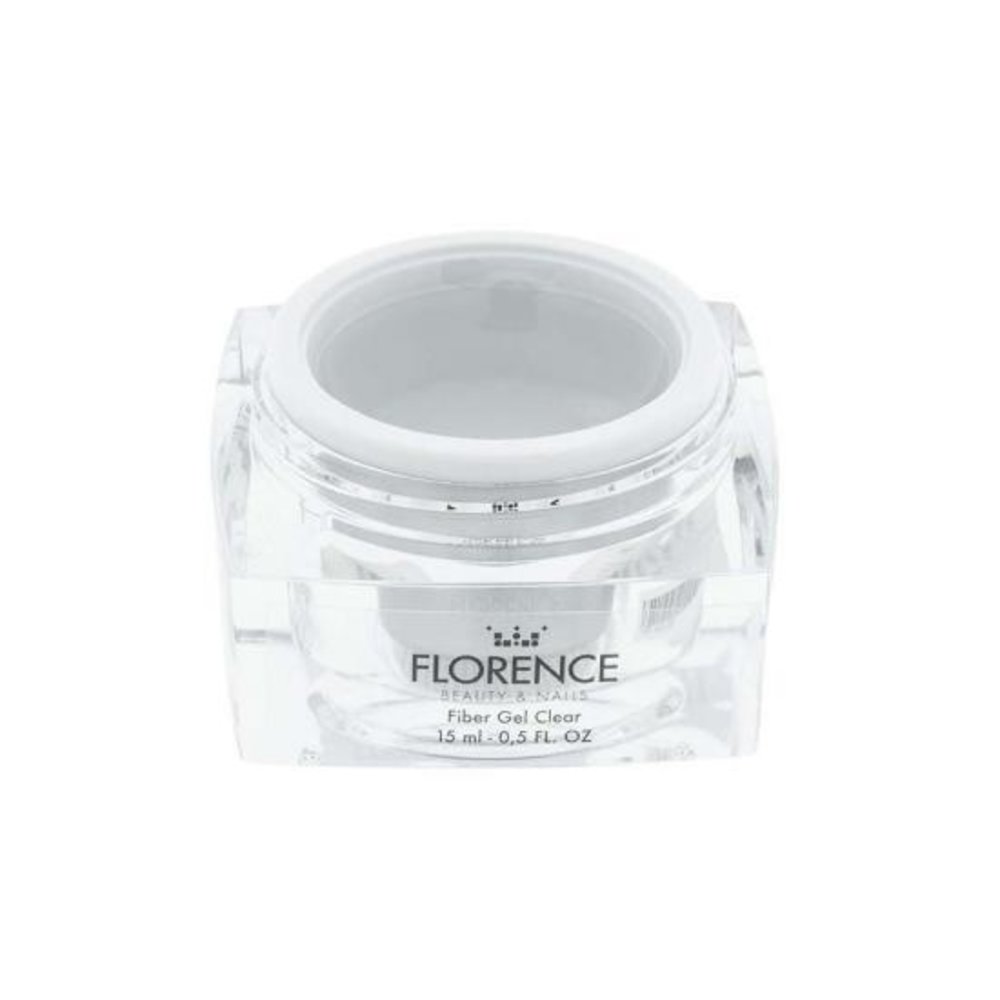 Florence Nails Florence Nails Fiber Gel Clear 15 ml - TPO/HEMA vrij Florence Nails Florence Nails Fiber Gel Clear 15 ml - TPO/HEMA vrij