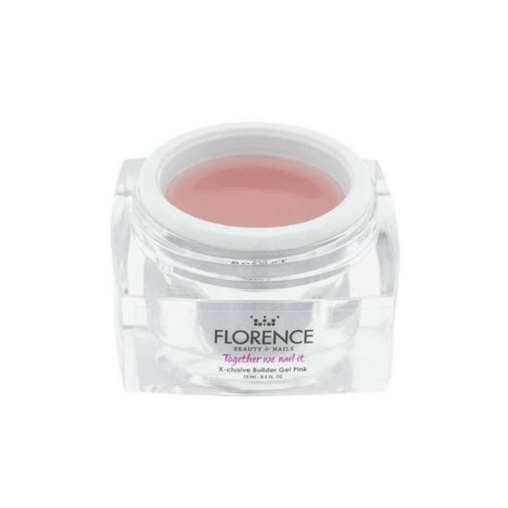 Florence Nails Florence Nails X-clusive Builder Gel Pink 45 ml - TPO/HEMA vrij Florence Nails Florence Nails X-clusive Builder Gel Pink 45 ml - TPO/HEMA vrij