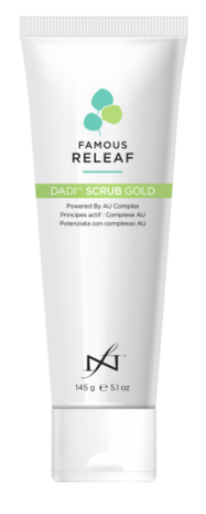 Famous Names Releaf Dadi' Scrub GOLD 145 gram Famous Names Releaf Dadi' Scrub GOLD 145 gram