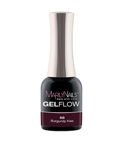MarilyNails Marily Nails Gelflow #68 Burgundy Kiss 7 ml*niet leverbaar* MarilyNails Marily Nails Gelflow #68 Burgundy Kiss 7 ml*niet leverbaar*