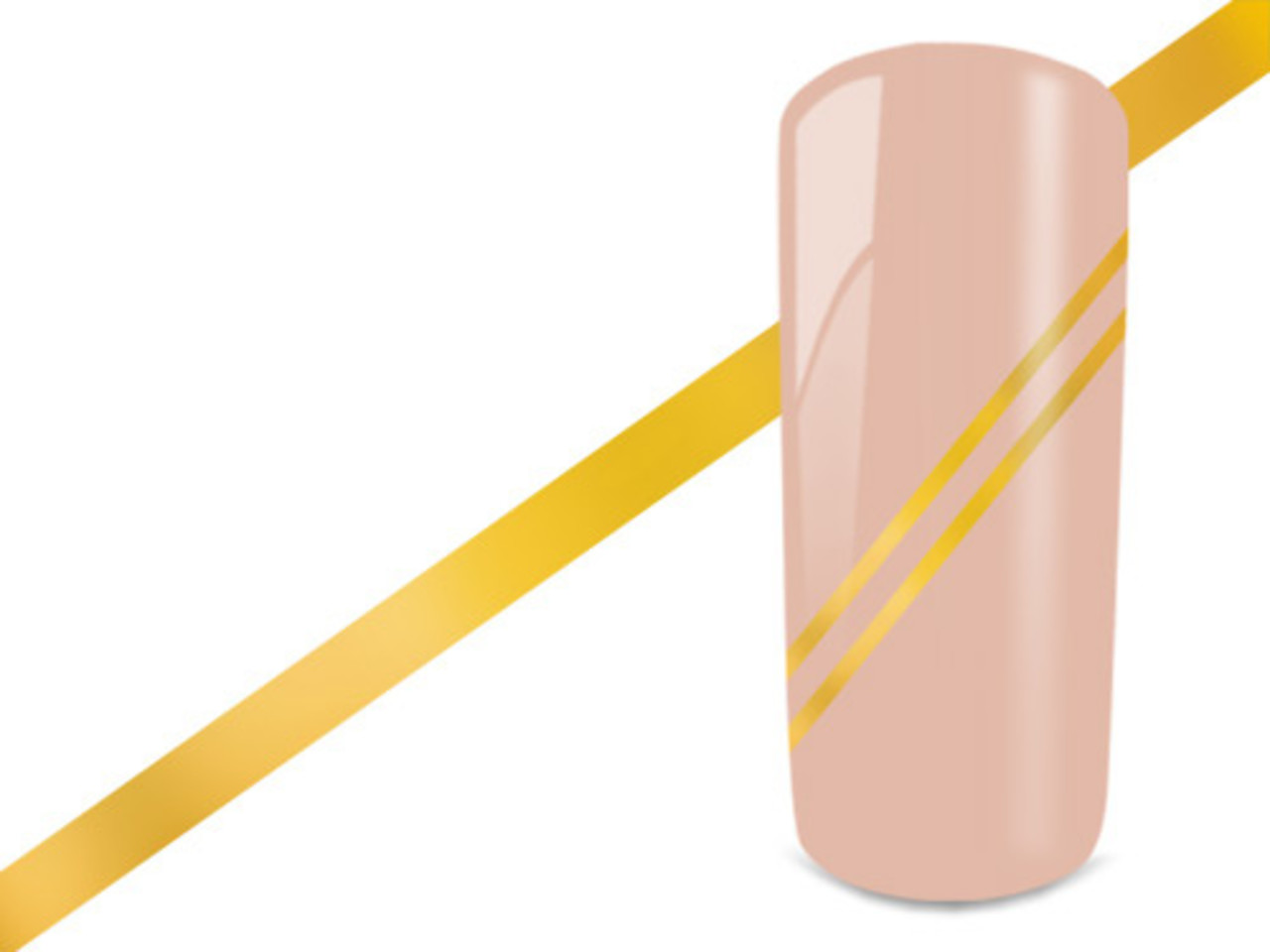 PBP PBP Striping Tape Hologramm Gold