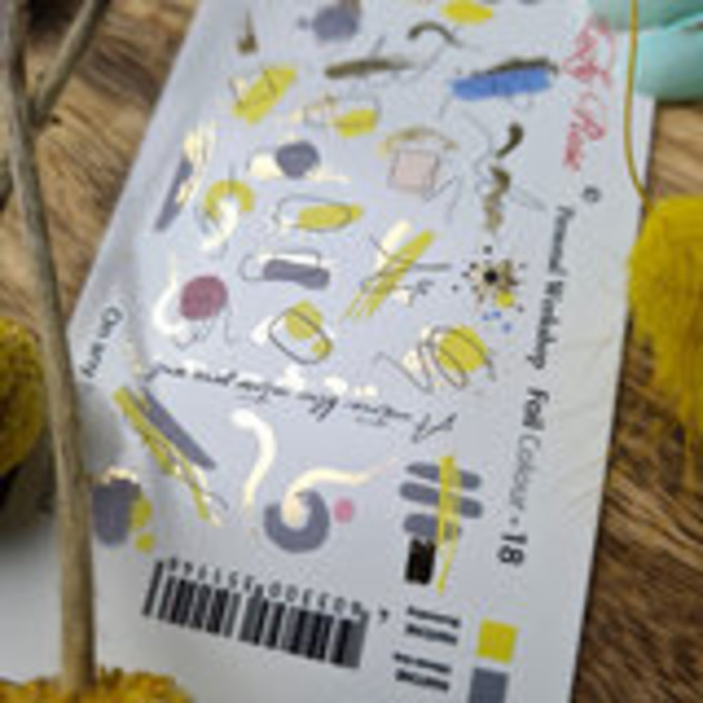 LoveNess Loveness Water Decal Foil Colour Gold 18 (LOFCG18) LoveNess Loveness Water Decal Foil Colour Gold 18 (LOFCG18)