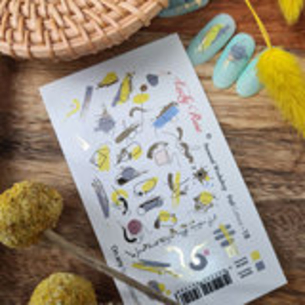 LoveNess Loveness Water Decal Foil Colour Gold 18 (LOFCG18) LoveNess Loveness Water Decal Foil Colour Gold 18 (LOFCG18)