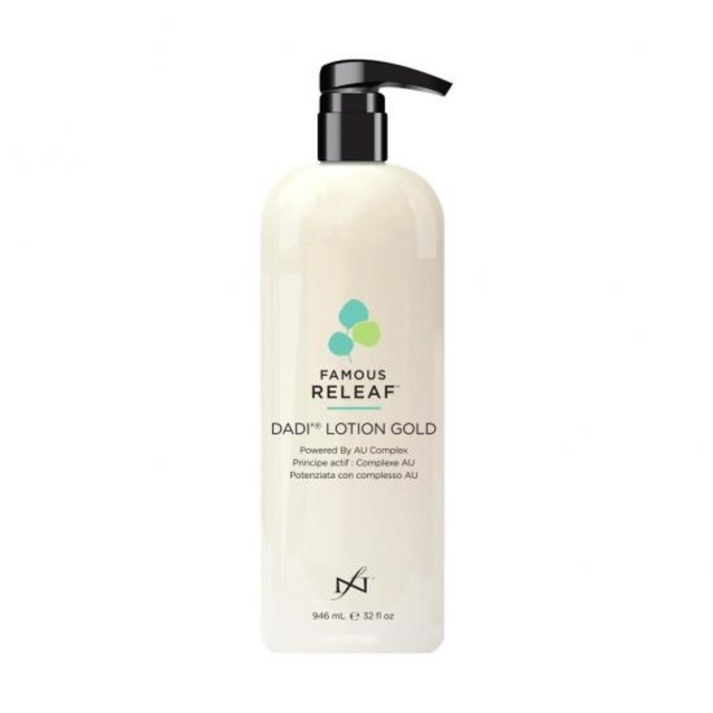 Famous Names Releaf Dadi' Lotion GOLD 946 ml *beperkt leverbaar* Famous Names Releaf Dadi' Lotion GOLD 946 ml *beperkt leverbaar*