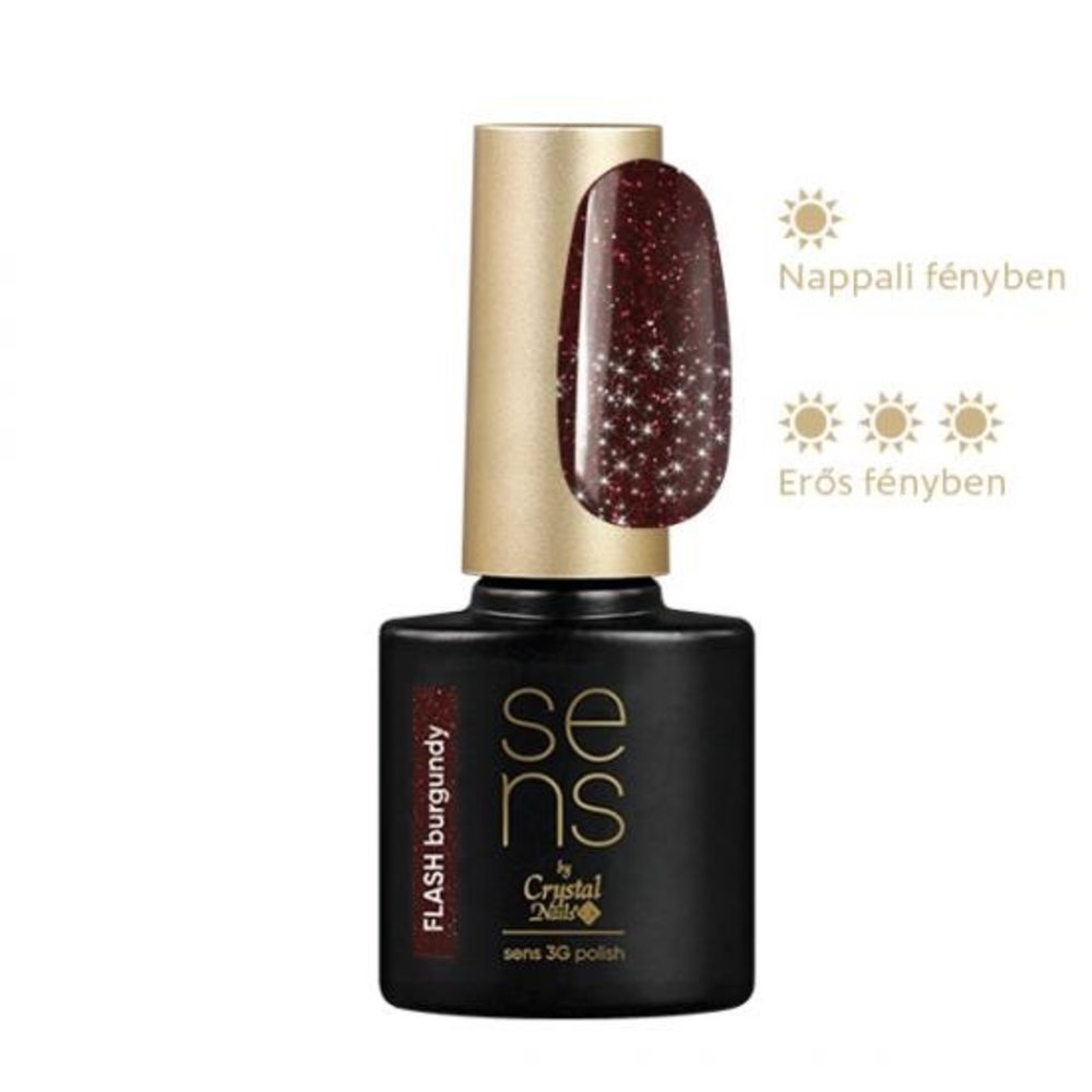 Crystal Nails Crystal Nails SENS 3G Polish Flash Burgundy *niet leverbaar* Crystal Nails Crystal Nails SENS 3G Polish Flash Burgundy *niet leverbaar*