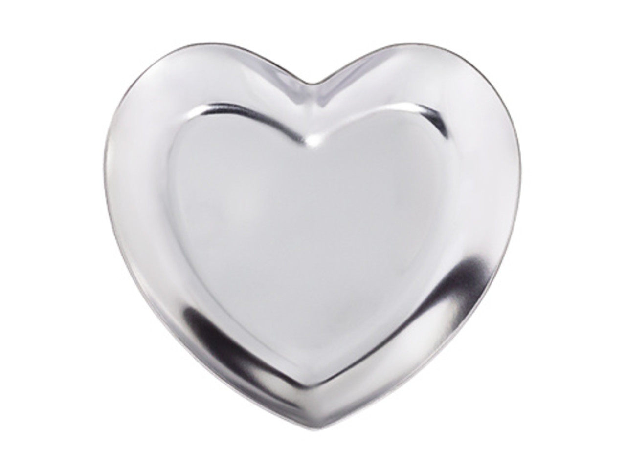 PBP PBP Hygiene Bowl Heart Silver PBP PBP Hygiene Bowl Heart Silver