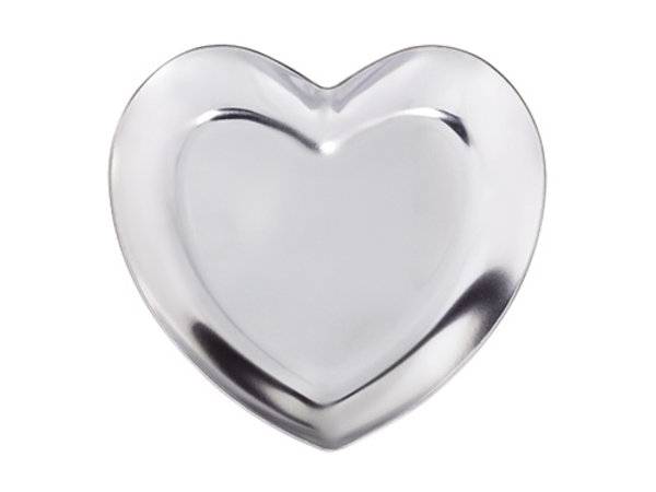 PBP PBP Hygiene Bowl Heart Silver *beperkt leverbaar*
