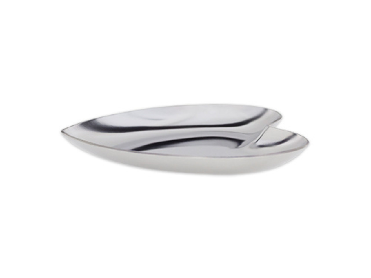 PBP PBP Hygiene Bowl Heart Silver PBP PBP Hygiene Bowl Heart Silver