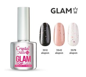 Crystal Nails Crystal Nails Glam Top Gel Rainbow Rose 4 ml *niet leverbaar* Crystal Nails Crystal Nails Glam Top Gel Rainbow Rose 4 ml *niet leverbaar*