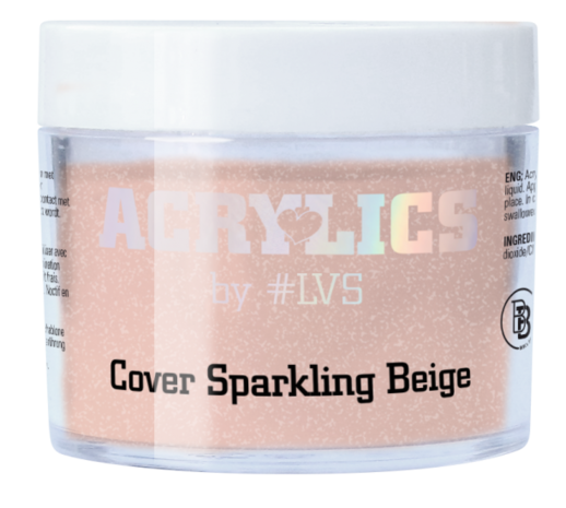 LoveNess LoveNess Cover Sparkling Beige Acrylic Powder by #LVS