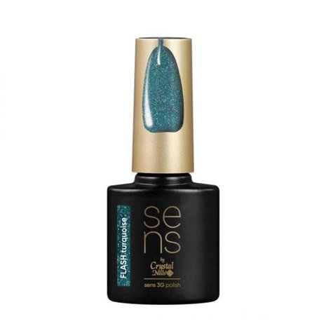 Crystal Nails Crystal Nails SENS 3G Polish Flash Turquoise *niet leverbaar* Crystal Nails Crystal Nails SENS 3G Polish Flash Turquoise *niet leverbaar*