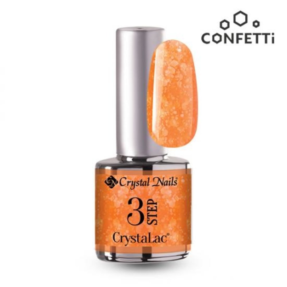 Crystal Nails Crystal Nails 3 step Crystalac 3SC6 Confetti Coral Rose 4 ml *niet leverbaar* Crystal Nails Crystal Nails 3 step Crystalac 3SC6 Confetti Coral Rose 4 ml *niet leverbaar*