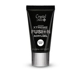 Crystal Nails Crystal Nails Xtreme Fusion AcrylGel White Renewed 30 gr - TPO/HEMA vrij Crystal Nails Crystal Nails Xtreme Fusion AcrylGel White Renewed 30 gr - TPO/HEMA vrij