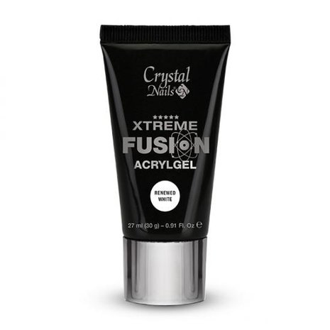 Crystal Nails Crystal Nails Xtreme Fusion AcrylGel White Renewed 30 gr - TPO/HEMA vrij Crystal Nails Crystal Nails Xtreme Fusion AcrylGel White Renewed 30 gr - TPO/HEMA vrij