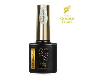 Crystal Nails Crystal Nails SENS GOLDEN FLAKE Base & Builder Gel 10 ml – Mint *niet leverbaar* Crystal Nails Crystal Nails SENS GOLDEN FLAKE Base & Builder Gel 10 ml – Mint *niet leverbaar*