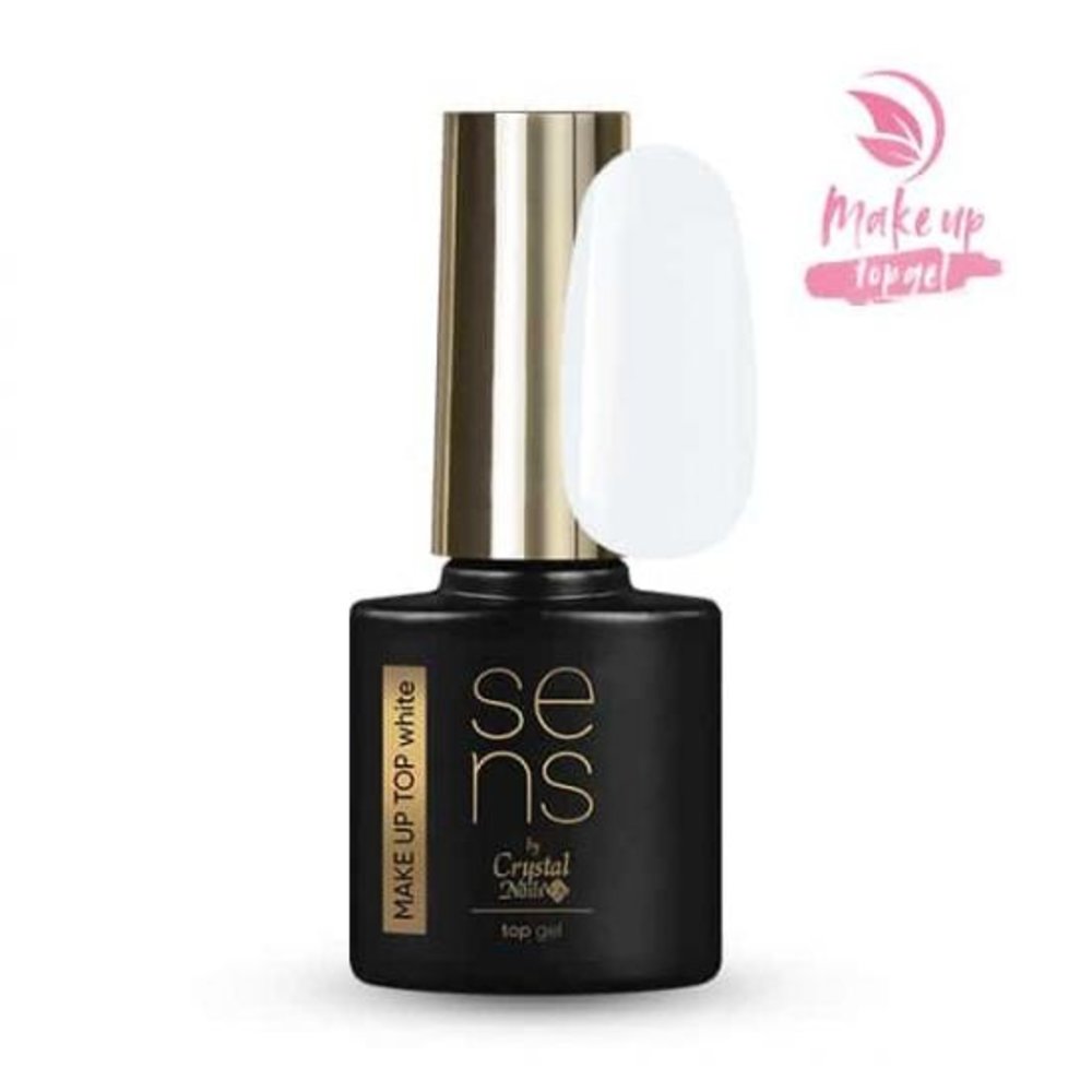 Crystal Nails Crystal Nails SENS MAKE UP Top Gel WHITE 4 ml *niet leverbaar* Crystal Nails Crystal Nails SENS MAKE UP Top Gel WHITE 4 ml *niet leverbaar*