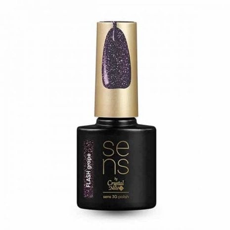 Crystal Nails Crystal Nails SENS 3G Polish Flash Grape - *niet leverbaar* Crystal Nails Crystal Nails SENS 3G Polish Flash Grape - *niet leverbaar*