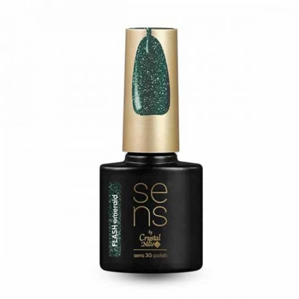 Crystal Nails Crystal Nails SENS 3G Polish Flash Emerald TPO/HEMA vrij Crystal Nails Crystal Nails SENS 3G Polish Flash Emerald TPO/HEMA vrij