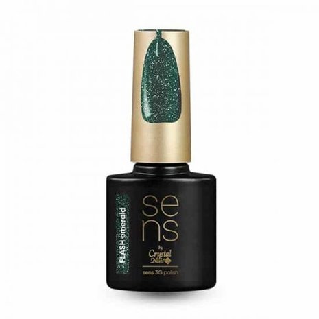 Crystal Nails Crystal Nails SENS 3G Polish Flash Emerald TPO/HEMA vrij Crystal Nails Crystal Nails SENS 3G Polish Flash Emerald TPO/HEMA vrij